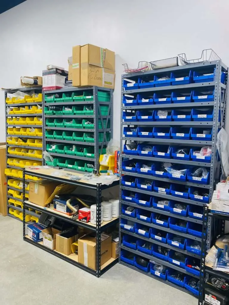 Parts stock